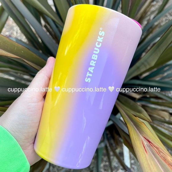 Starbucks Accessories Newstarbucks 223 Pastel Pink Lilac Orange